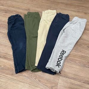 5 pair boys pants
